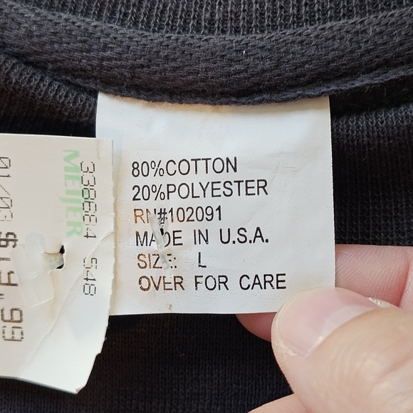 VTG 2002 OSU Ohio State Buckeyes National Champions Adult Large Sweatshirt NWT - Picture 4 of 10